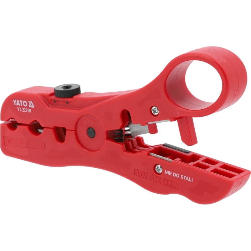 Yato Toya Sa Poland II Isolatsiooniklintser | STP, UTP, RG59, RG6, RG7, RG11 (YT-22760) – 5