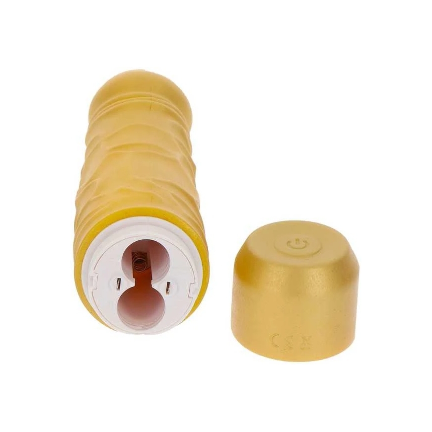 Get Real TOYJOY Originaal Kuldne Dicker vibraator – 2