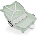 JetWorld TRUNKI GLIDE 360 SOLID VIHREÄ LASTEN MATKALUGGAGE