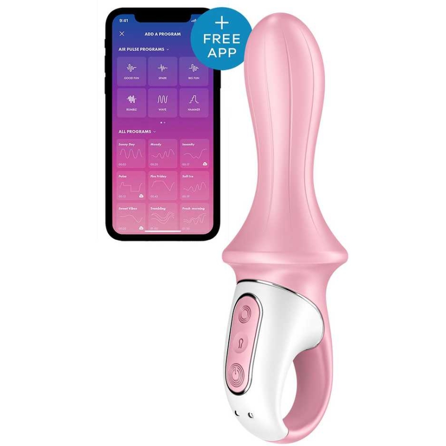 Satisfyer Air Pump Booty 5+ Rosa siurblio vibratorius – 2