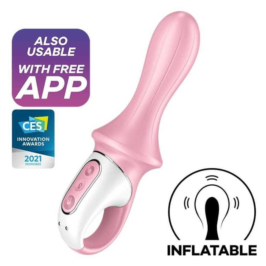 Satisfyer Air Pump Booty 5+ Pink suction vibrator – 4