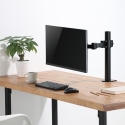 LogiLink BP0105 monitor mount / stand 81.3 cm (32") Desk Black
