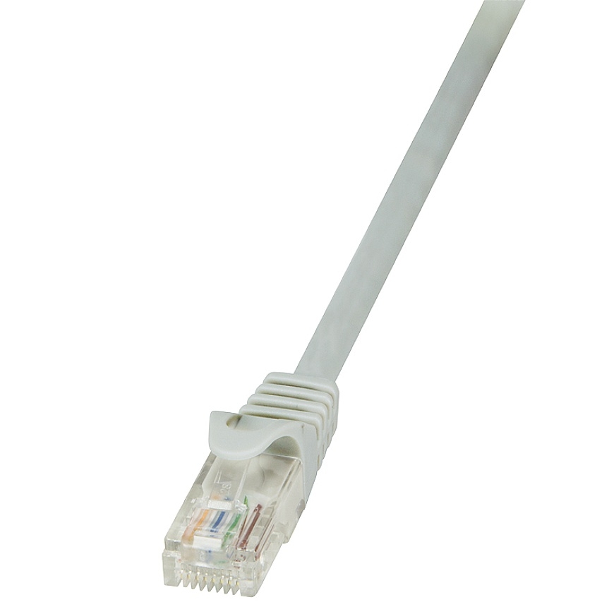 LogiLink Cat.6 U/UTP 20m verkkokaapeli Harmaa Cat6 U/UTP (UTP)