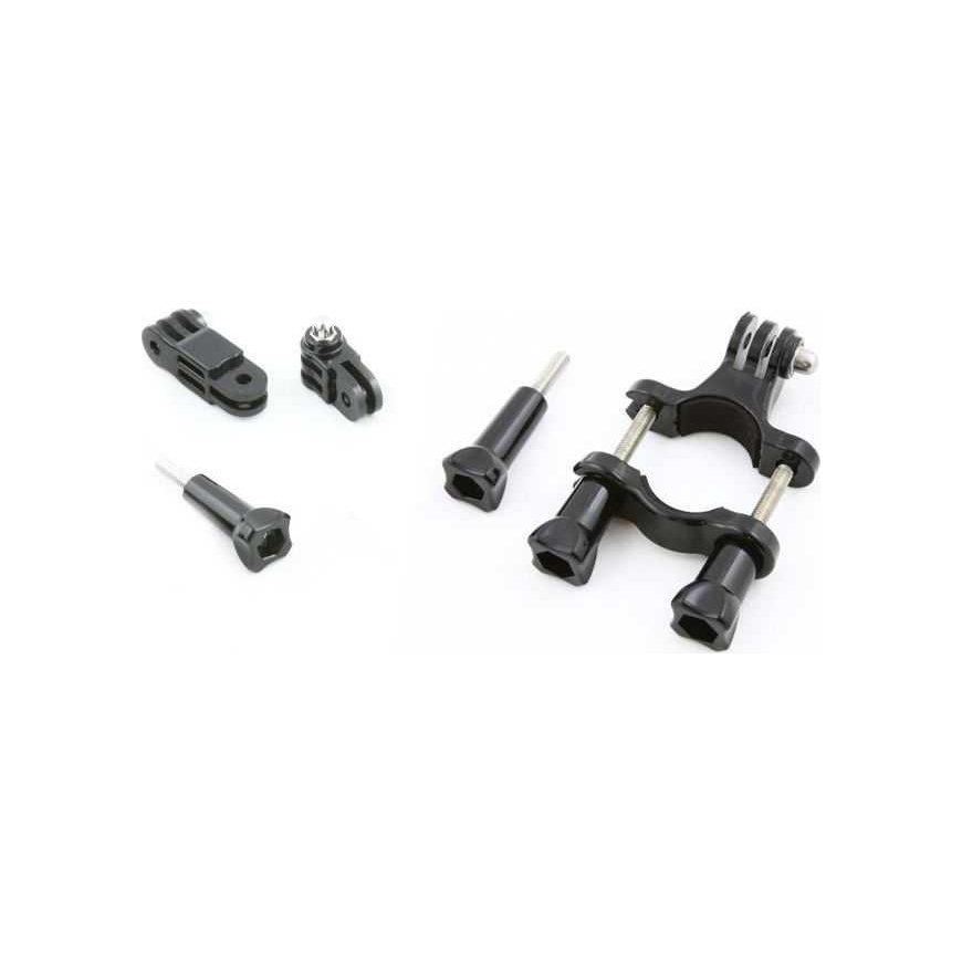 Xrec Bicycle Mount for Cameras Gopro Hero 4 3+ 3 2 1 + 3D Arm/Joints – 3