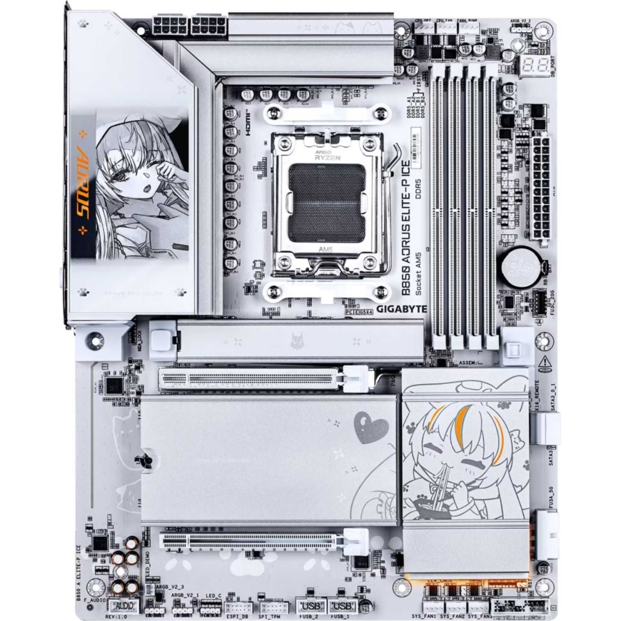 Gigabyte B850 AORUS ELITE-P WIFI6E ICE