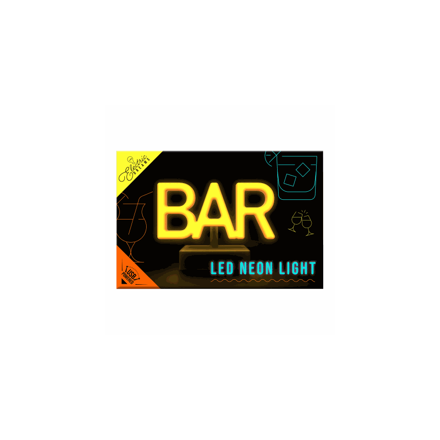 Paladone Bar LED neona stāvlampa – 2
