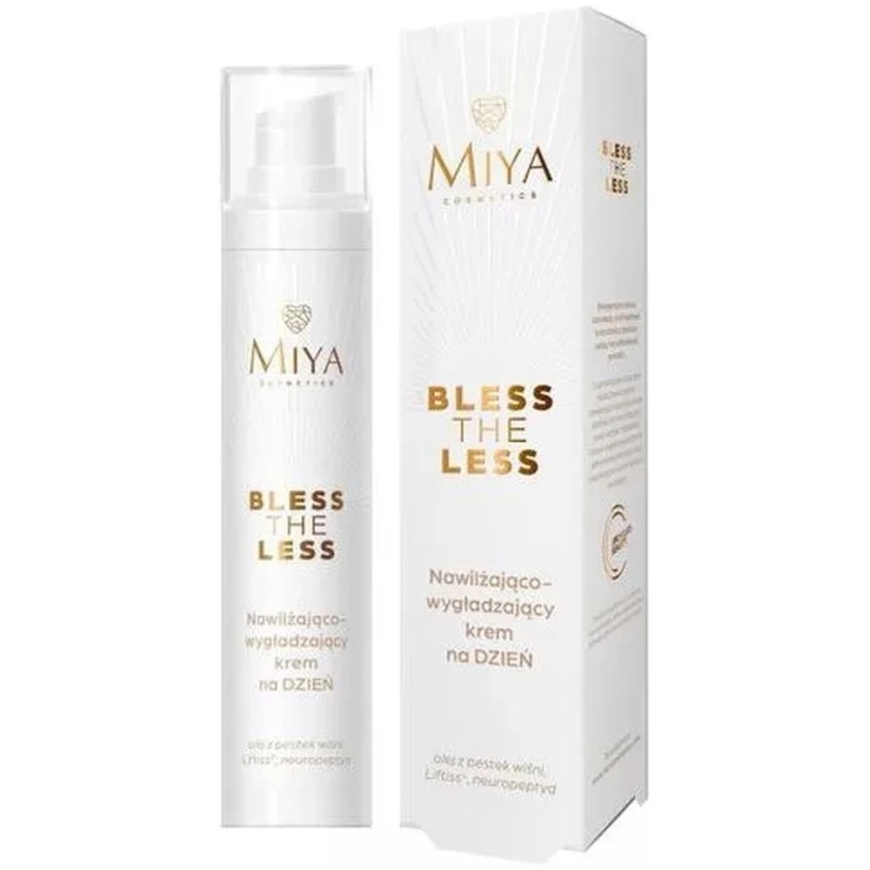 Miya Cosmetics Bless The Less mitrinošs un izlīdzinošs dienas krēms 50ml