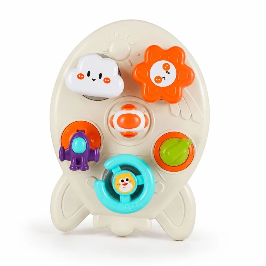 Woopie Baby educational rocket board 7 in 1 – 4