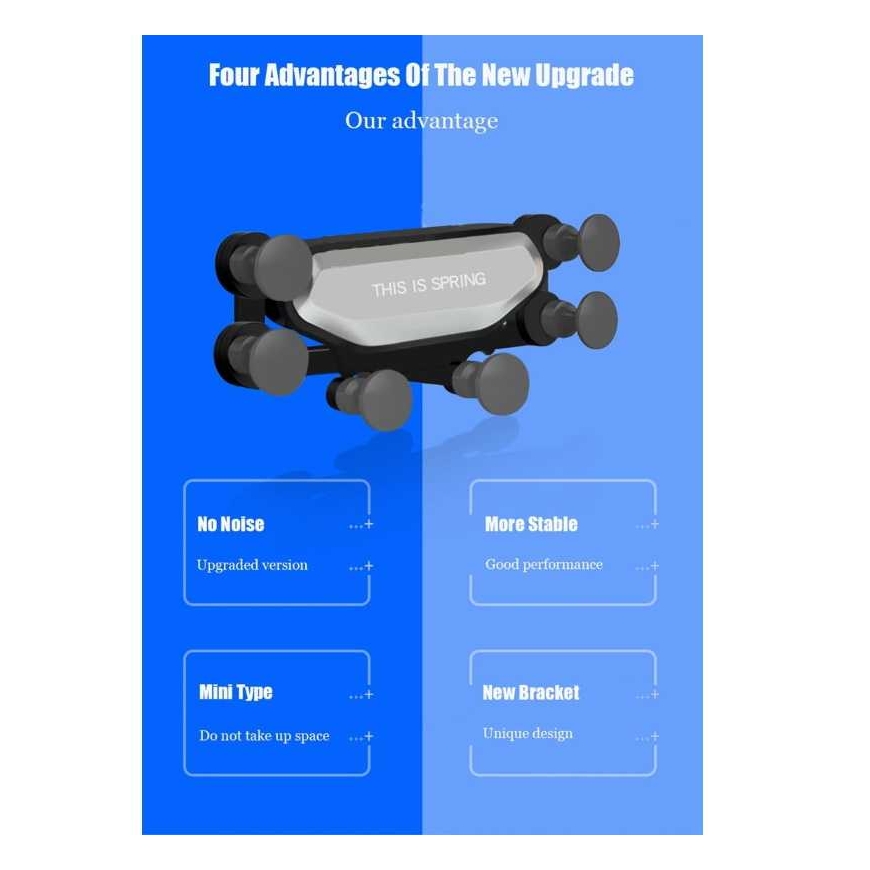 Riff Smart 6-Point Universal Auto phone holder