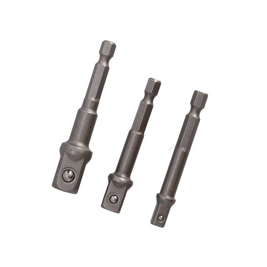 Draumet ADAPTERS 1/4 HEXTO 1/2 3/8 1/4 DRAUMET