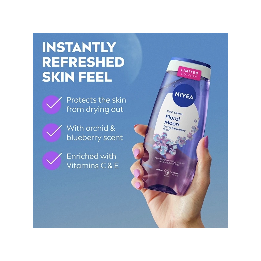 Nivea Dušigeel Floral Moon Dušigeel 250 ml