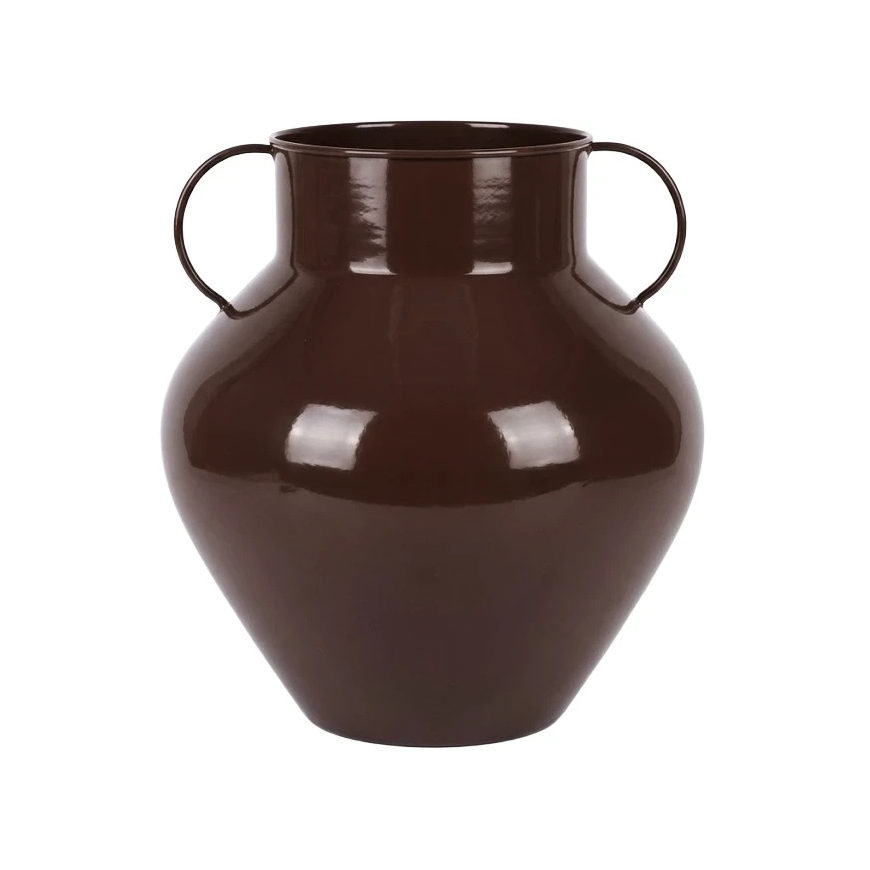 Mondex Since 1986 ROGER Vaza 18.5x31x34cm chocolate color