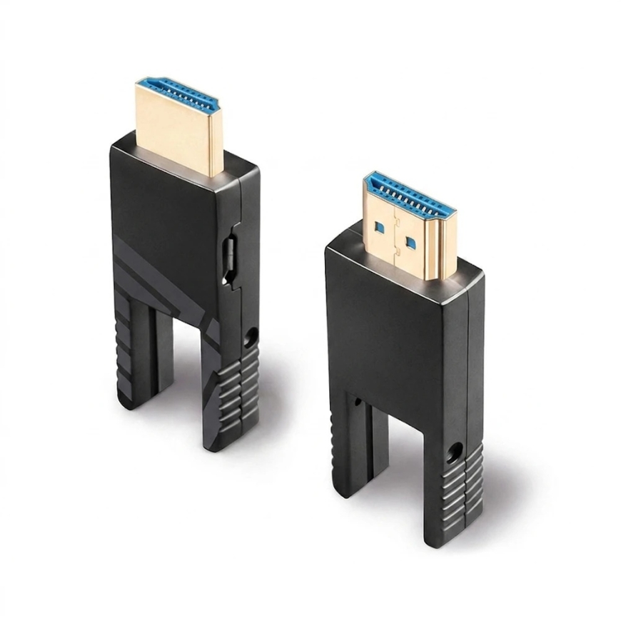 HDMI Kaabel - Lindy 38548 70 M Hübriid Micro-HDMI 8K60 Kaabel Must