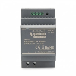 Spacetronik Virtalähde DIN 60W 24V 2.5A