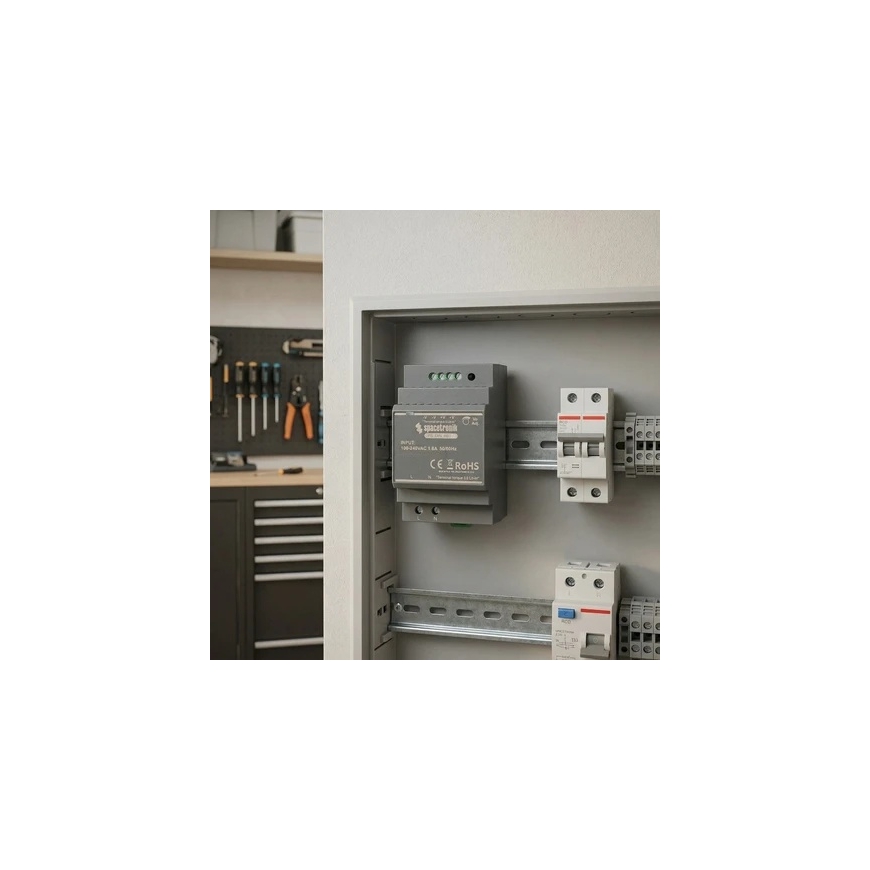 Spacetronik Источник питания DIN 60W 24V 2.5A – 2