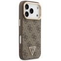 Guess 4G PU Triangle Logo & Stand Camera Magsafe Case for iPhone 18 Pro / 17 Pro brown Guess 4G PU Triangle Logo & Stand Camera Magsafe Case for iPhone 18 Pro / 17 Pro brown