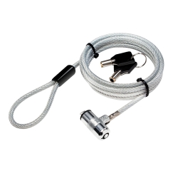 LogiLink NBS009 kaablilukk Hõbe 1,8 m
