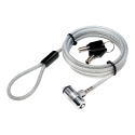 LogiLink NBS009 kabeļu slēdzene Sudrabs 1,8 m
