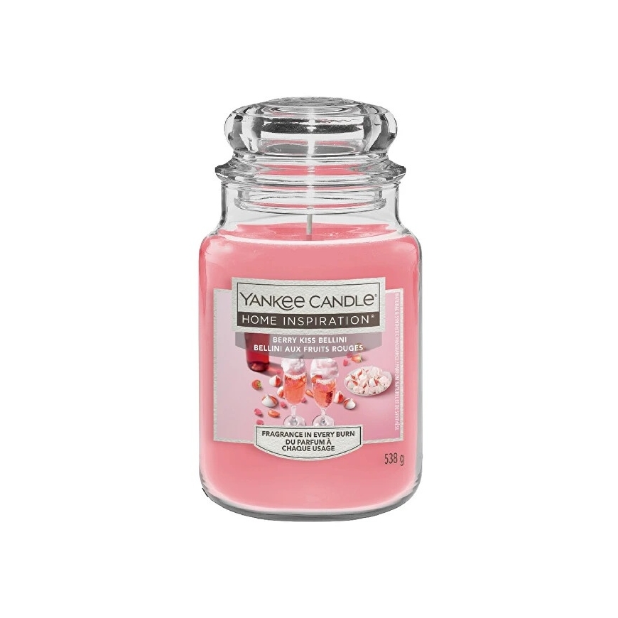 Yankee Candle Домашнее вдохновение Bellini Парфюмированная свеча Berry Kiss 538 г