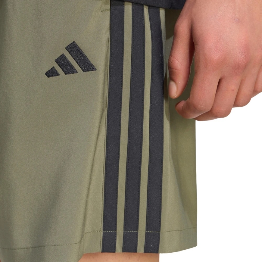 Šortai vyrams adidas Essentials 3-Stripes Chelsea Lite Woven oliwkowe KY4154 (2XL) – 5