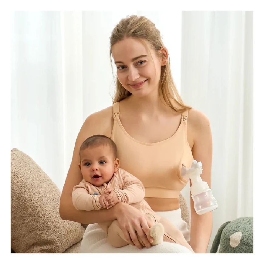 MOMCOZY ELEKTRONNE RINNAPIIMI KÄSI-VABA RINNUK, SUURUS L, KEHA VÄRVI YN08 – 3