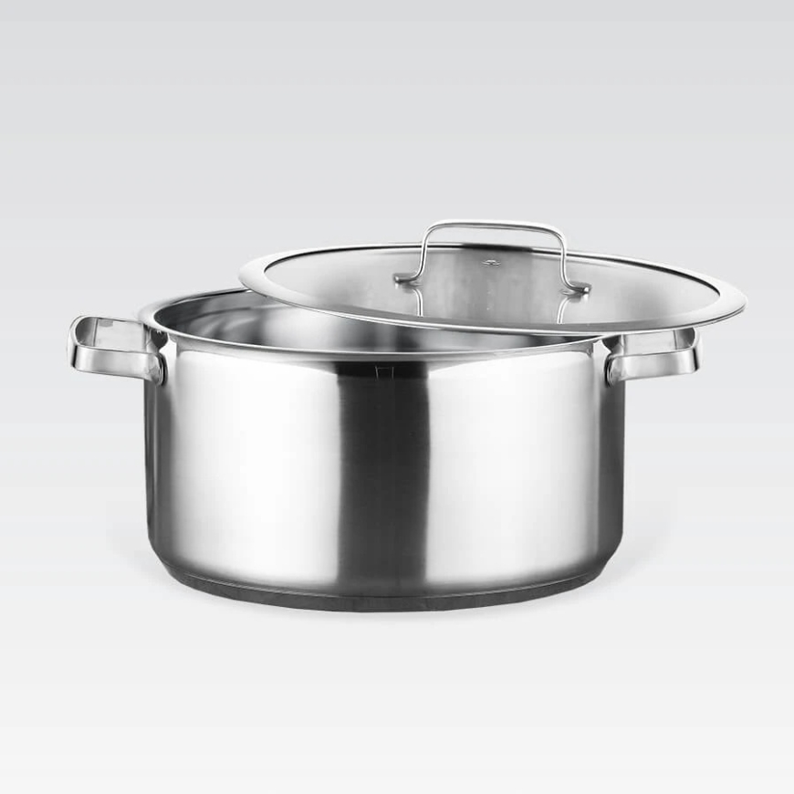 Maestro katls ar vāku 2.5l, 20cm, nerūsējošais tērauds, indukcija – 2