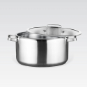 Maestro pot with lid 2.5l, 20cm, stainless steel, induction Maestro pot with lid 2.5l, 20cm, stainless steel, induction