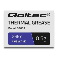 Термоинтерфейс Qoltec 51651 серый
