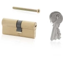 Vorel Cylinder Lock Brass 67 mm 31/36 mm with 3 Keys 77204 Vorel Cylinder Lock Brass 67 mm 31/36 mm with 3 Keys 77204