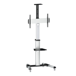 LogiLink BP0025 передвижная тумба/стойка для мультимедиа Белый Плоская панель Передвижная тумба для мультимедиа