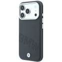 BMW pasviręs įspaustų raidžių MagSafe dėklas, skirtas iPhone 17 Pro Max / 18 Pro Max - pilka BMW pasviręs įspaustų raidžių MagSafe dėklas, skirtas iPhone 17 Pro Max / 18 Pro Max - pilka