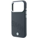 BMW reljeefne MagSafe ümbris iPhone 17 Pro Max / 18 Pro Max - hall BMW reljeefne MagSafe ümbris iPhone 17 Pro Max / 18 Pro Max - hall