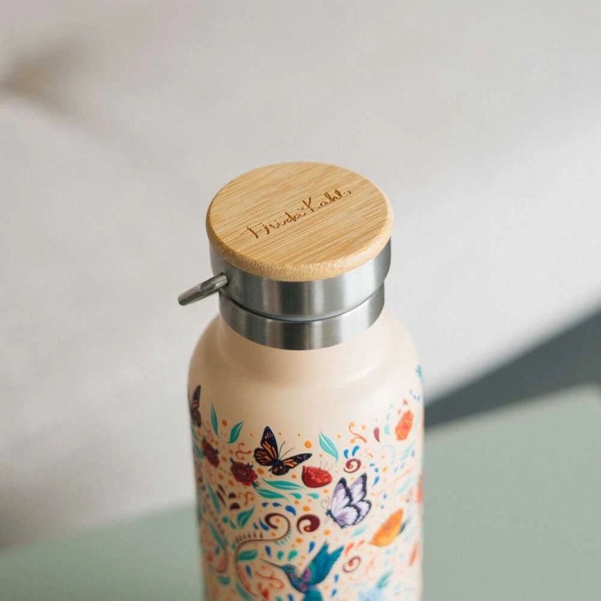 ERIK Frida Kahlo Eläköön elämä Ruostumaton teräs pullo 500ml – 3