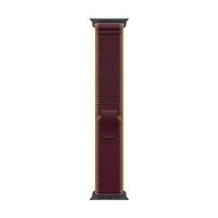 Apple 49 mm bordo Trail Loop melnā titāna apdare S/M