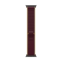 Apple 49 mm burgundi Trail Loop juodas titano apdaila S/M Apple 49 mm burgundi Trail Loop juodas titano apdaila S/M