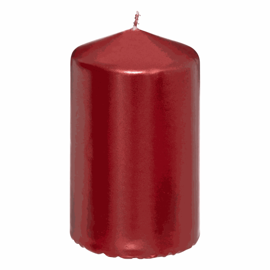 ATMOSPHERA Apvali žvakė raudona 335g