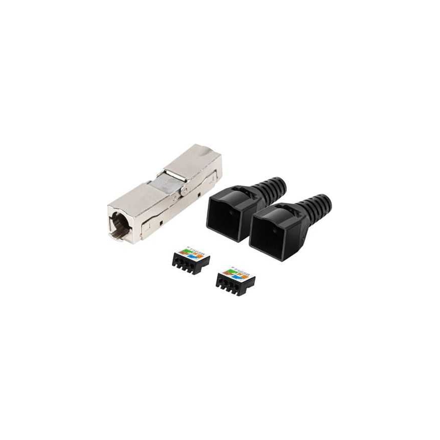 Lanberg RJ-45 FTP cat6 plug 8P8C 2pcs
