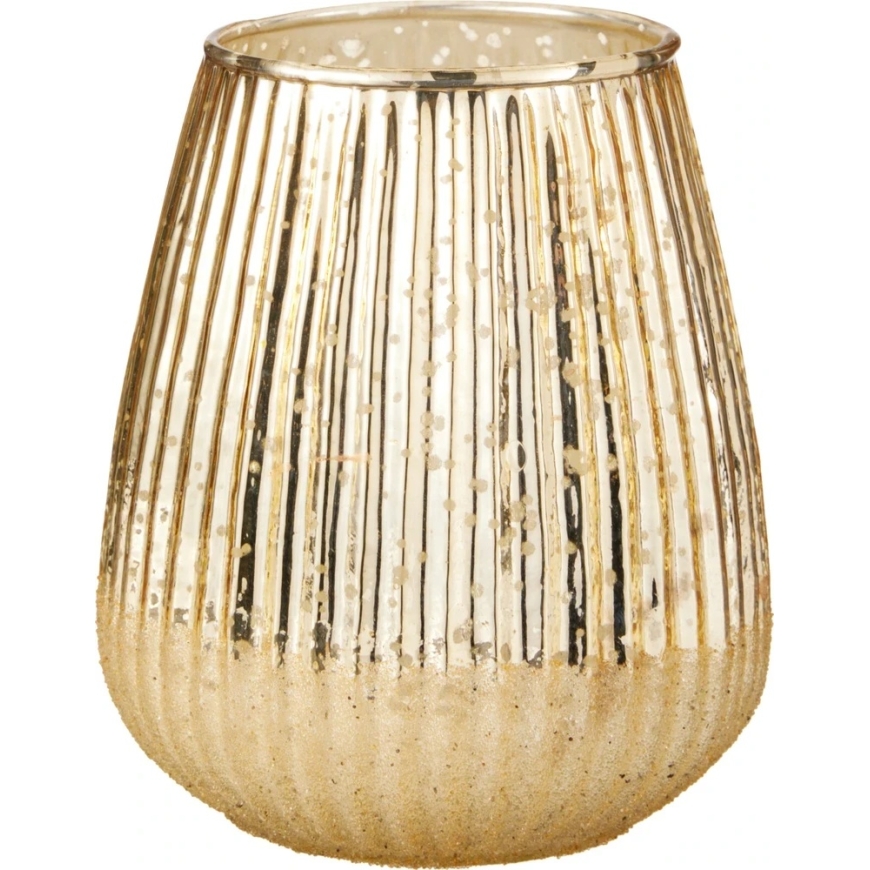 Mondex TEA LIGHT HOLDER 13X15 CM Gold