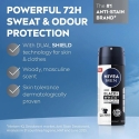 Nivea Antiperspirant spray for men Invisible For Juodas & Baltas (Antiperspirant) 100 ml Nivea Antiperspirant spray for men Invisible For Juodas & Baltas (Antiperspirant) 100 ml