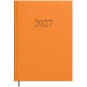 Manager Day 2027 A5, PU, oranž kalendermärkija Manager Day 2027 A5, PU, oranž kalendermärkija
