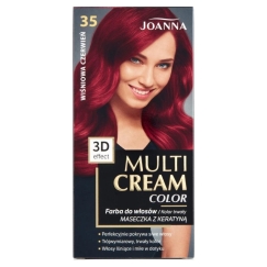 Joanna Multi Cream Color 35 Cherry Red