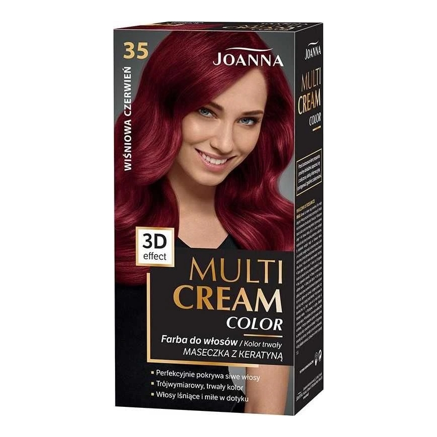 Joanna Multi kreminis Color 35 Cherry Raudona – 4