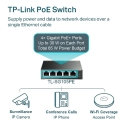 TP-Link 5-Port Gigabit Easy Smart PoE Switch with 4-Port PoE+