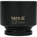 Toya Sa Poland Socket Head 12-Sided | 25 mm (1") | 80 mm (YT-11995) Toya Sa Poland Socket Head 12-Sided | 25 mm (1") | 80 mm (YT-11995)