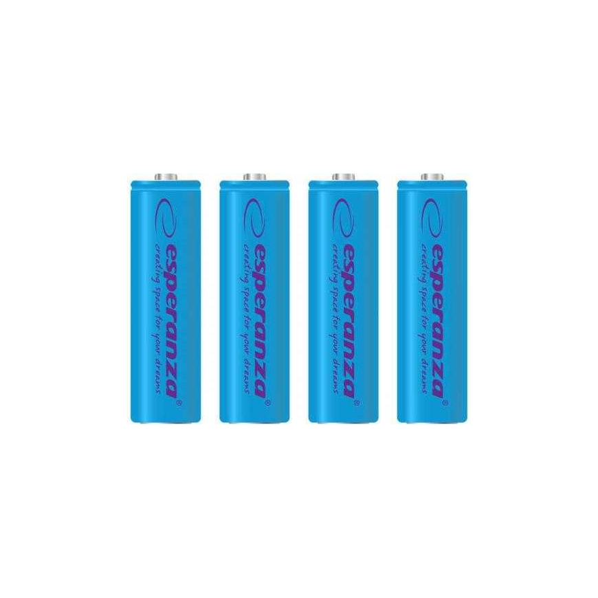 Uzlādējamās AA / R6 2000mAh 4 iepakojums no Esperanza