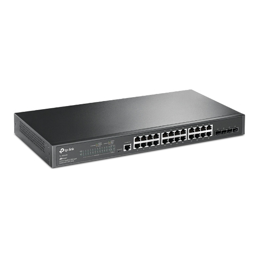 TP-Link JetStream 24-Port Gigabit L2 Managed Switch with 4 SFP Slots – 2