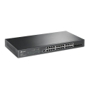 TP-Link JetStream TL-SG3428 verkkokytkin Hallittu L2/L3 Gigabit Ethernet (10/100/1000) 1U Musta TP-Link JetStream TL-SG3428 verkkokytkin Hallittu L2/L3 Gigabit Ethernet (10/100/1000) 1U Musta