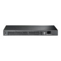 TP-Link JetStream TL-SG3428 verkkokytkin Hallittu L2/L3 Gigabit Ethernet (10/100/1000) 1U Musta TP-Link JetStream TL-SG3428 verkkokytkin Hallittu L2/L3 Gigabit Ethernet (10/100/1000) 1U Musta
