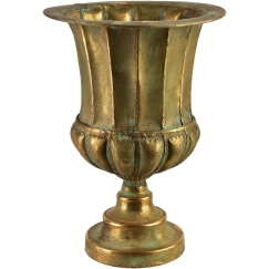 Mondex Since 1986 VIOLA Decorative Metal Vase 26.5x26.5x37 cm