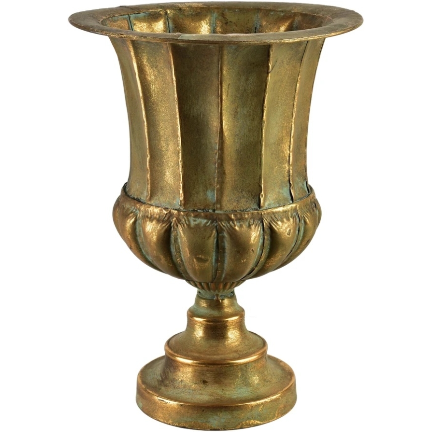 Mondex Since 1986 VIOLA Dekoratīvā metāla vāze 26,5x26,5x37 cm